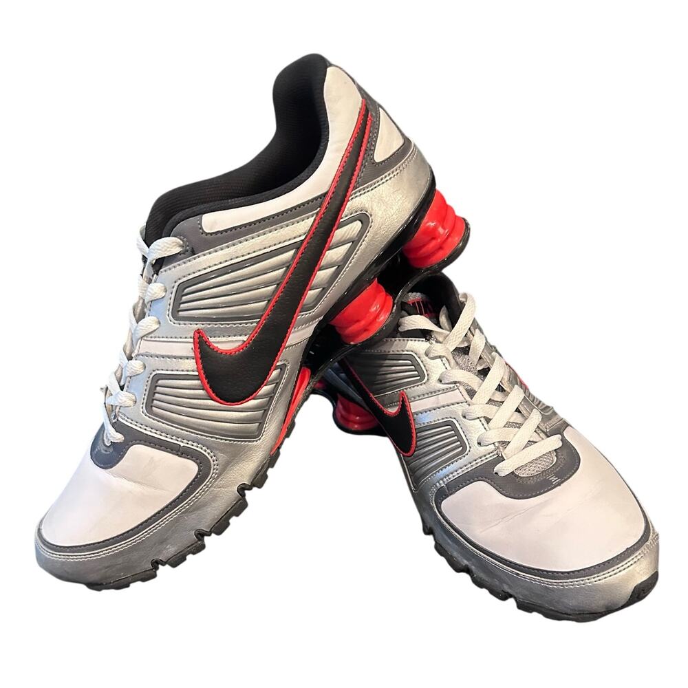 Rare Nike Shox Turbo Xi Sl White 414941-101 Mens Size 13, US 13, UK 12